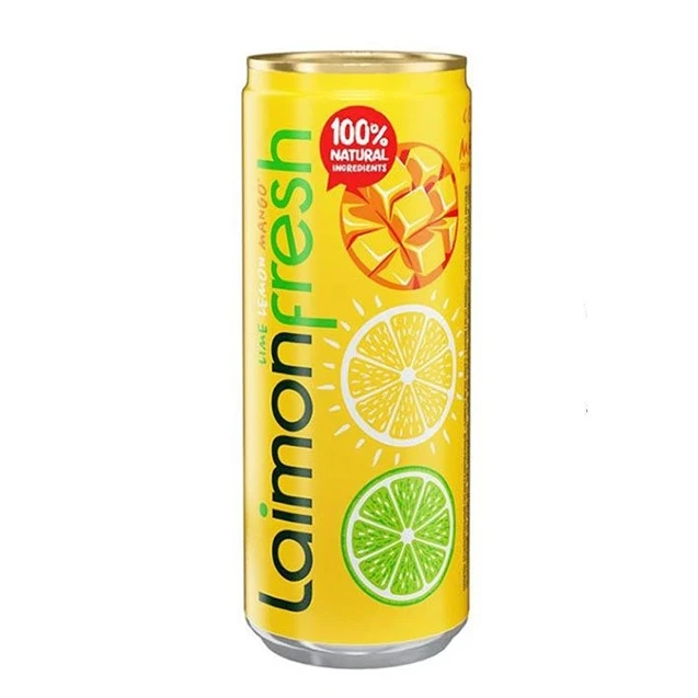 لمون فرش 330 میلی لیتری انبه نوشیدنی گازدار انبه 330 میلی لیتری لمون فرش - بسته 6 عددی لمون فرش